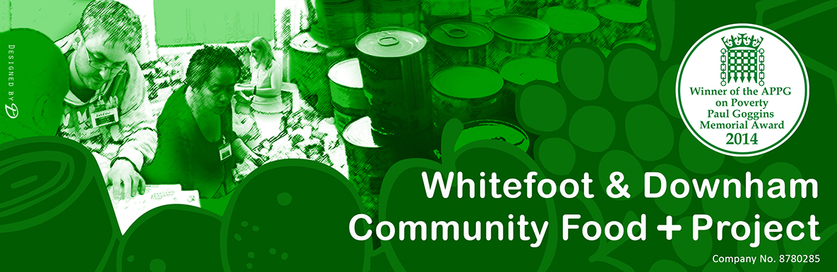 Whitefoot and Downham Community Food + Project logo